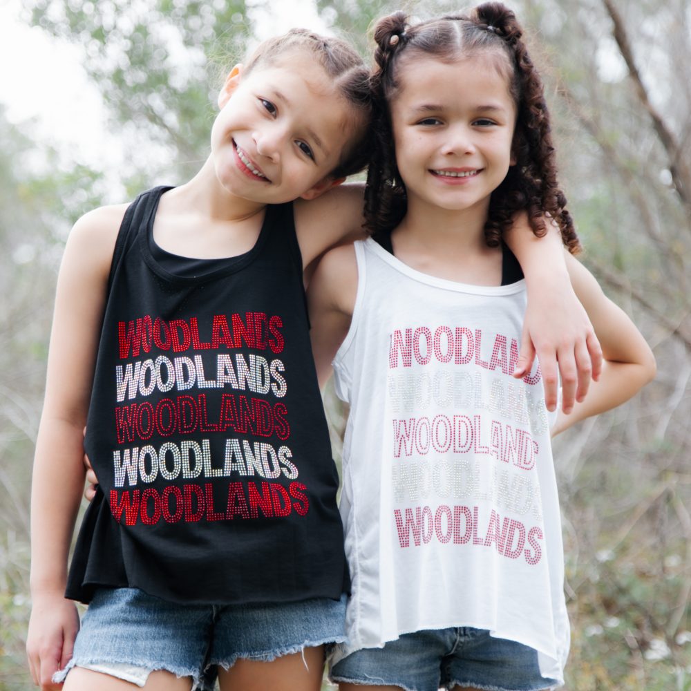 Black Woodlands Bling Tank - Image 3