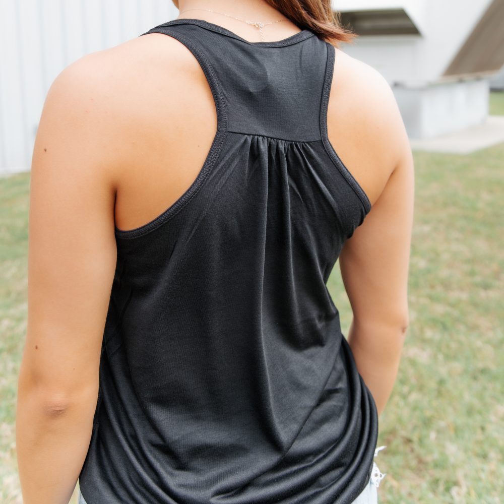 Black Woodlands Bling Tank - Image 4