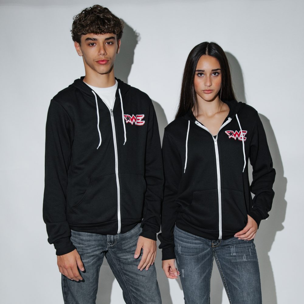 Black Zip-Up WE Hoody - Image 3