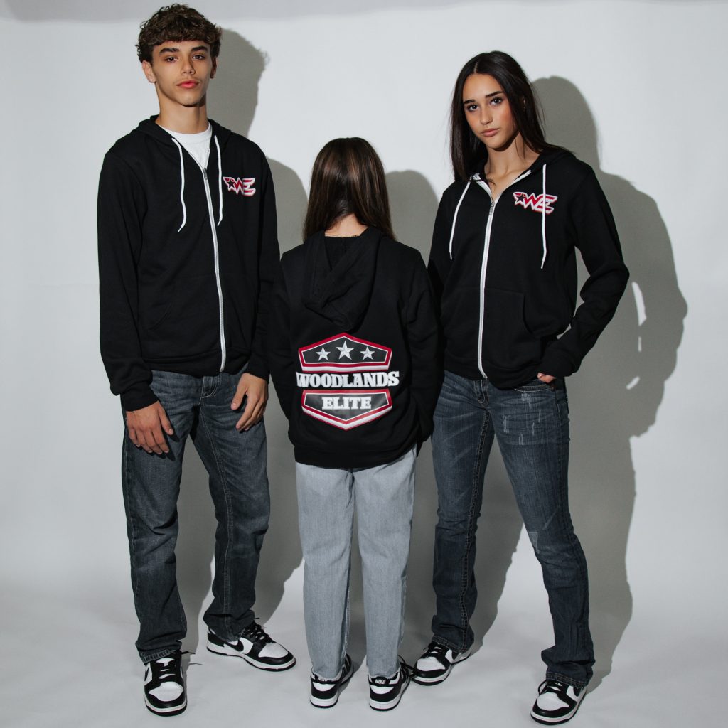 Black Zip-Up WE Hoody