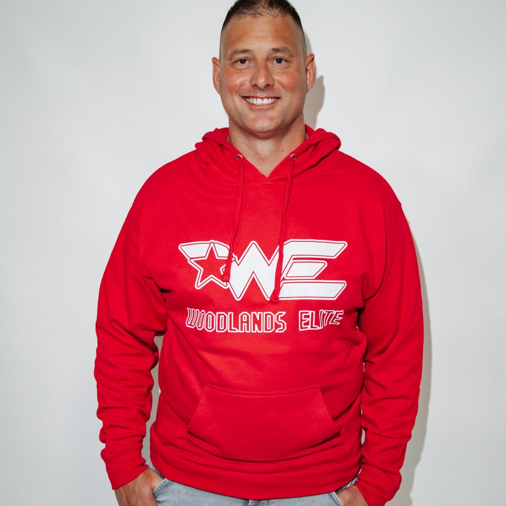 Red Logo Hoody - Image 4