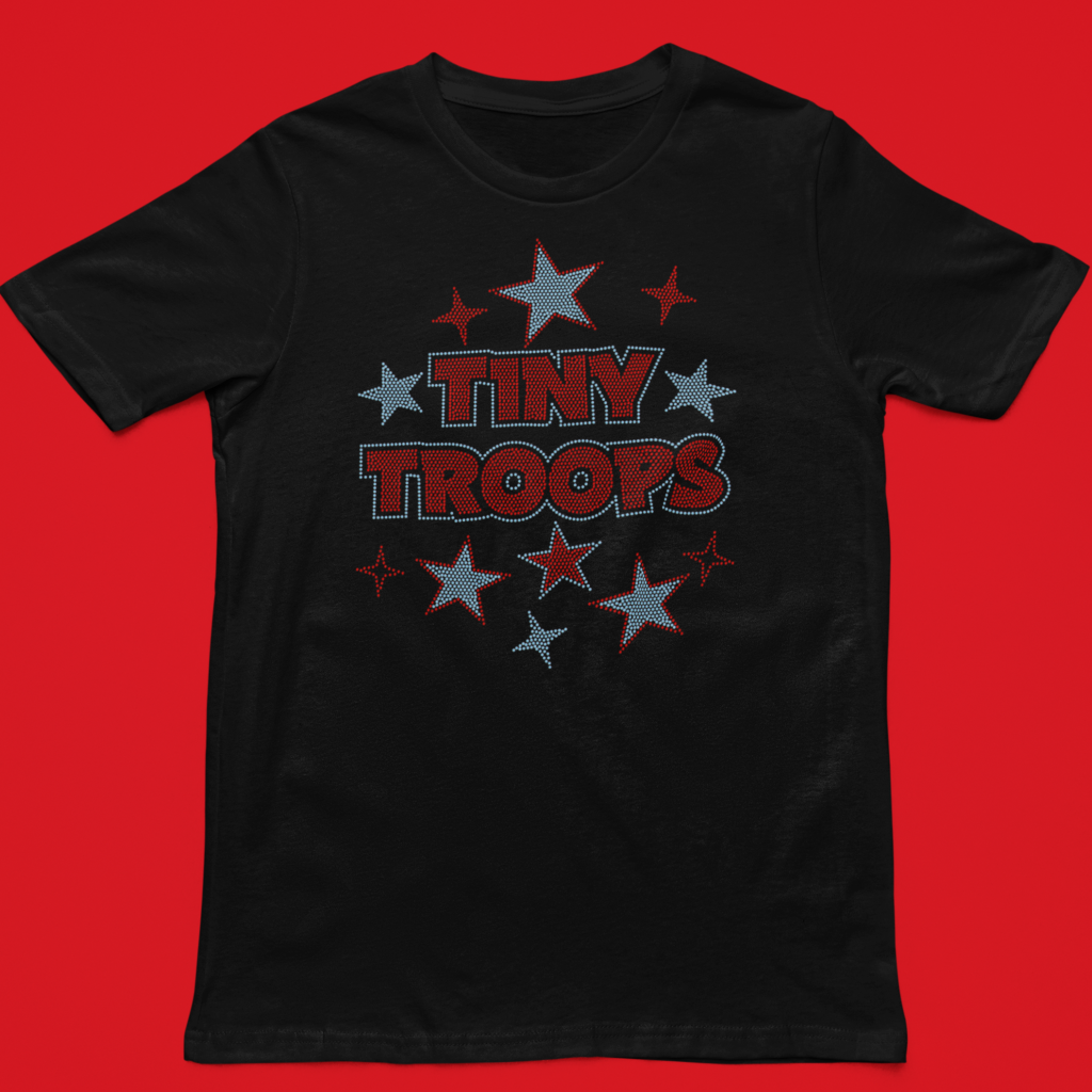 Albany Troops S/S Bling Tee - Order by 10/15/25