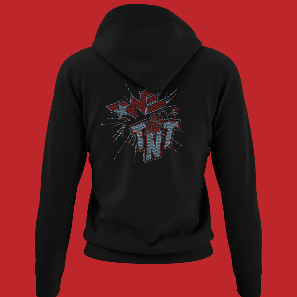 Albany TNT Bling Zip Up Hoodie - Order by 10/15/25