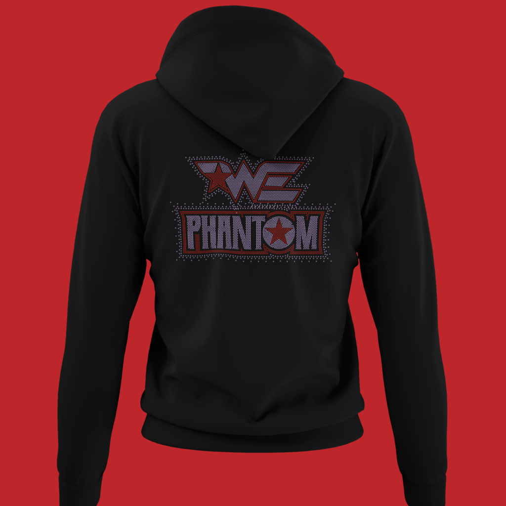 Albany Phantom Bling Zip Up Hoodie - Order by 10/15/25