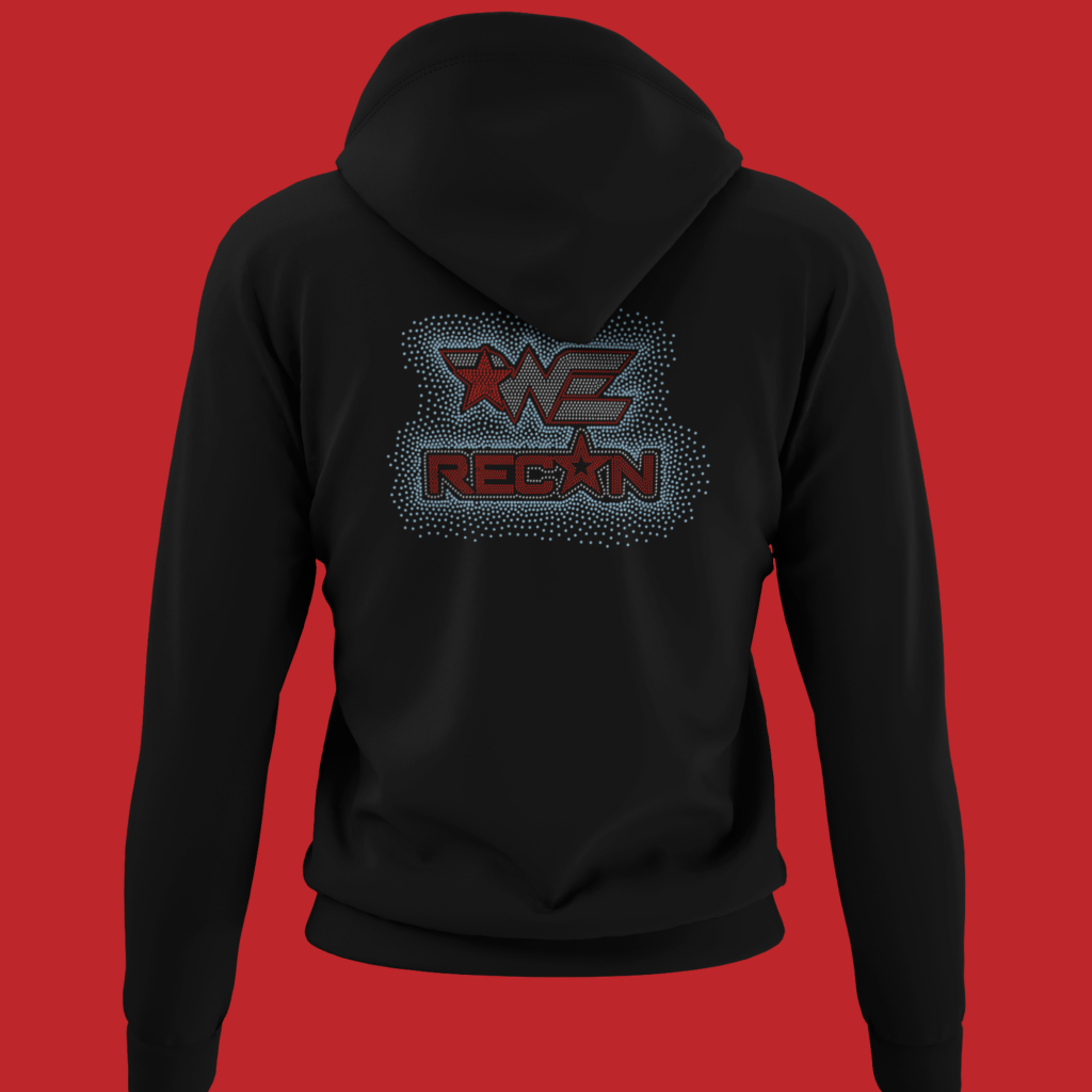 Albany Recon Bling Zip Up Hoodie - Order by 10/15/25