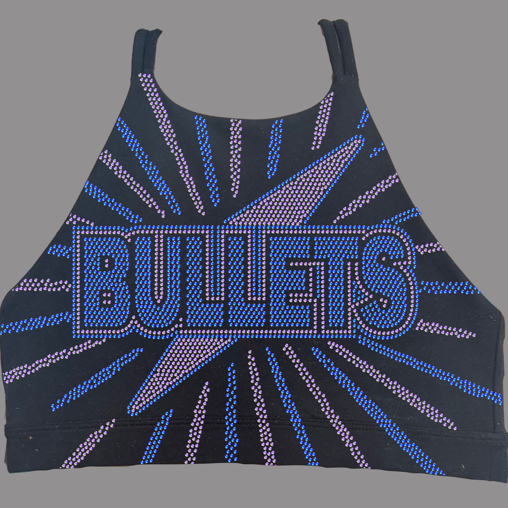 Bullets Bling Sports Bra - Order by 2/6/26