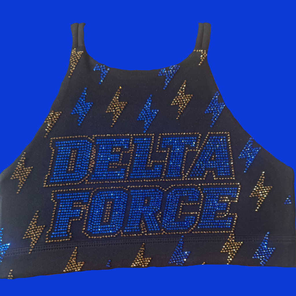 Delta Force Bling Sports Bra - Order by 9/27/26