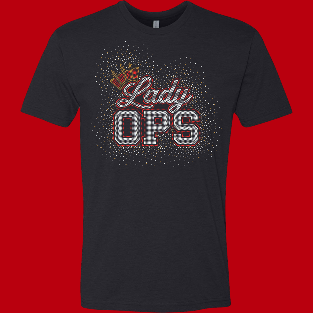 Lady Ops Bling Tee - Order by 9/27/26