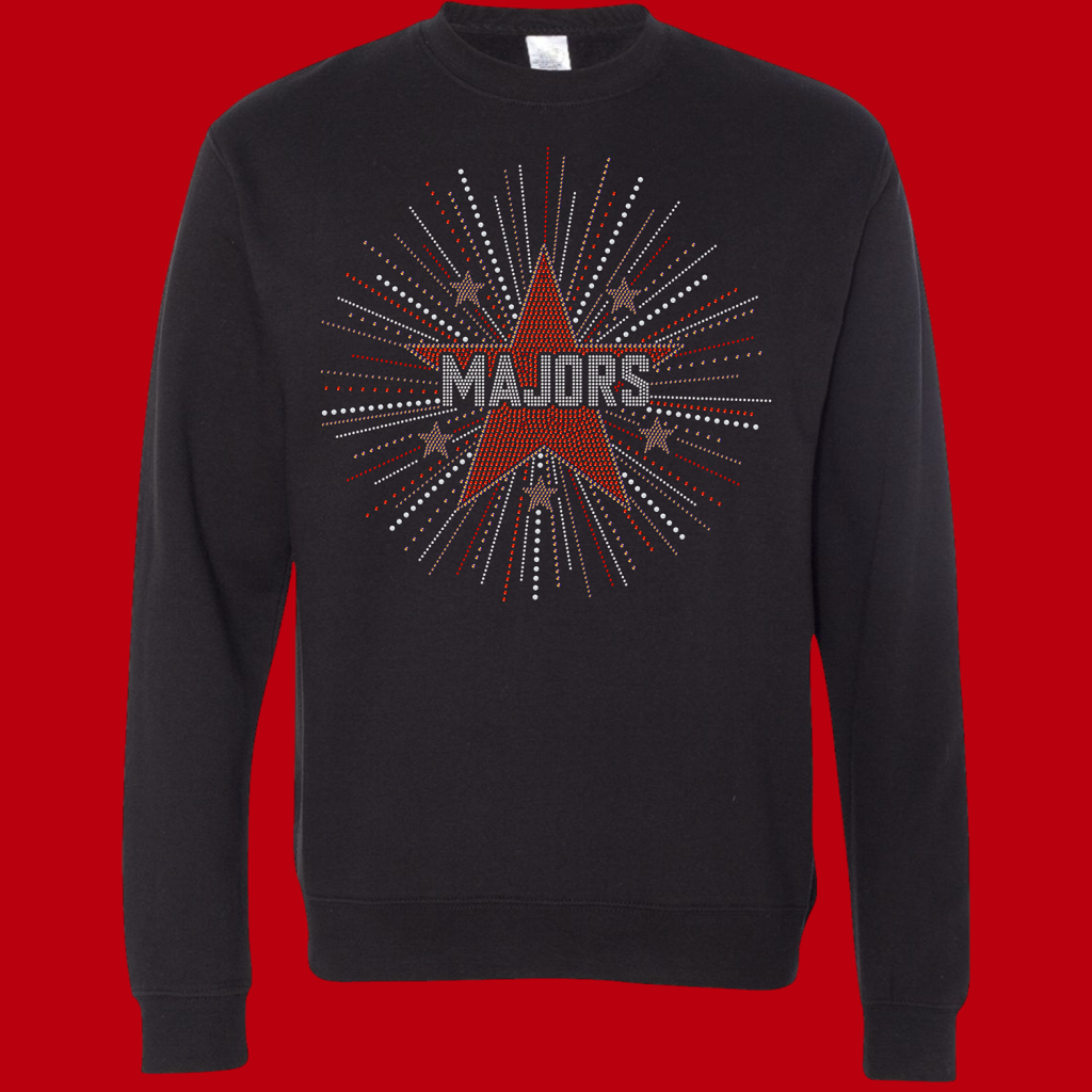 Majors Bling Crewneck Sweatshirt - Order by 10/4/26