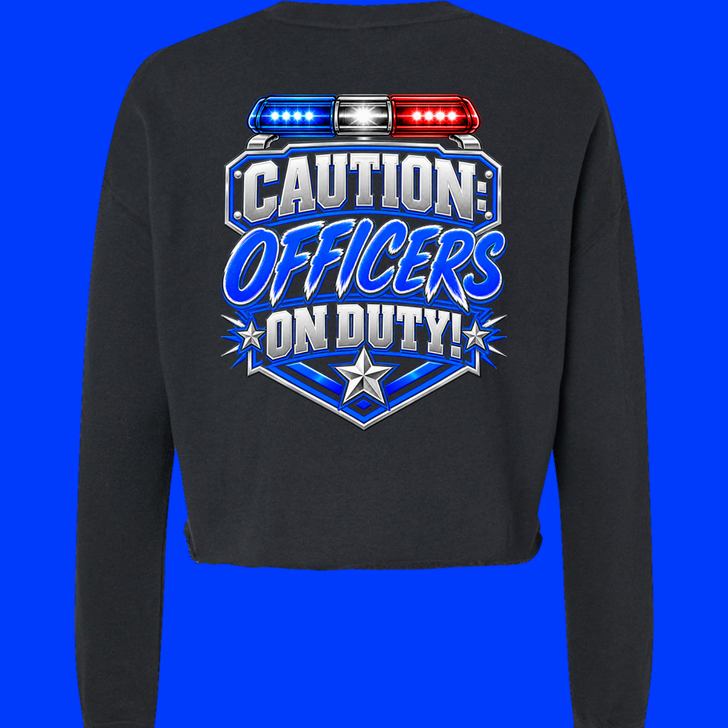 Officers Crop Sweatshirt - Order by 9/13/26