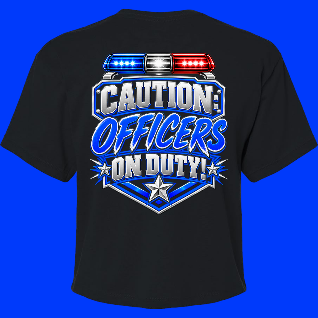 Officers S/S Crop Tee - Order by 9/13/26